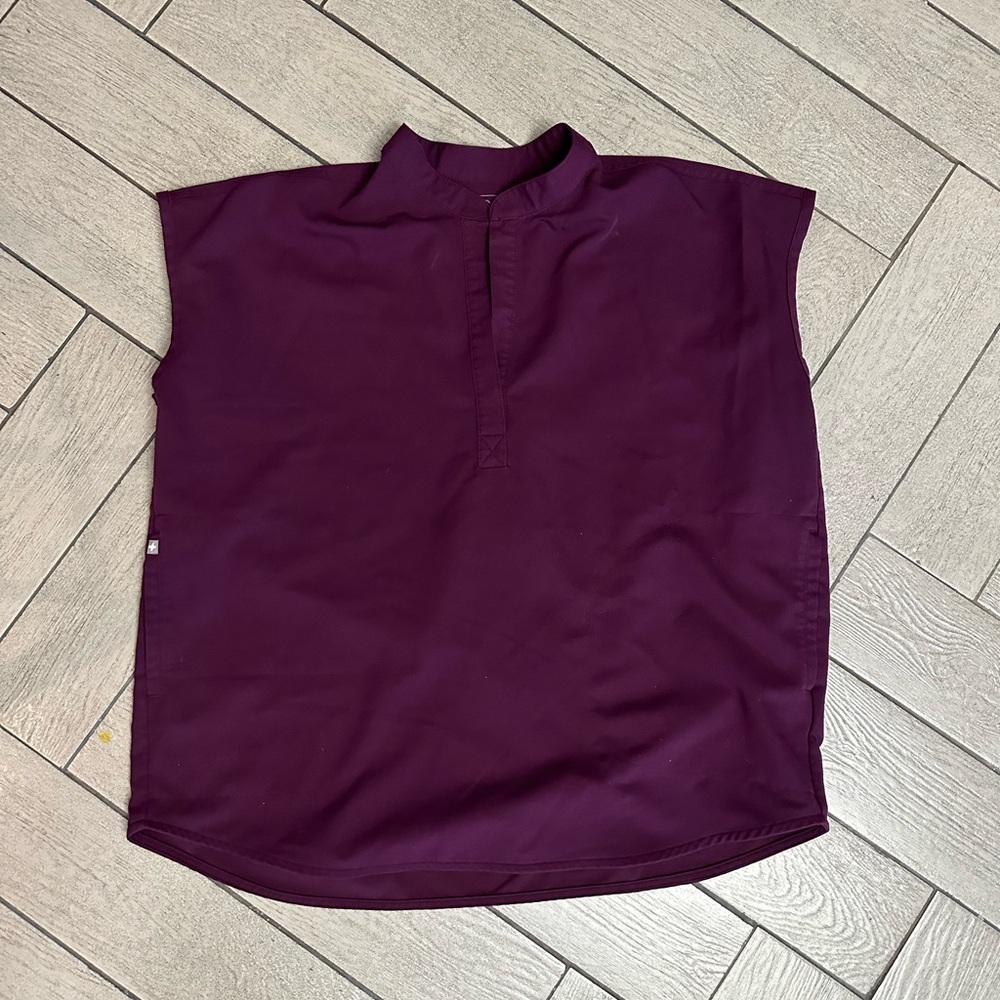 FIGS Deep Purple-Rafaela Oversized Top High Waisted Zamora Jogger Pants